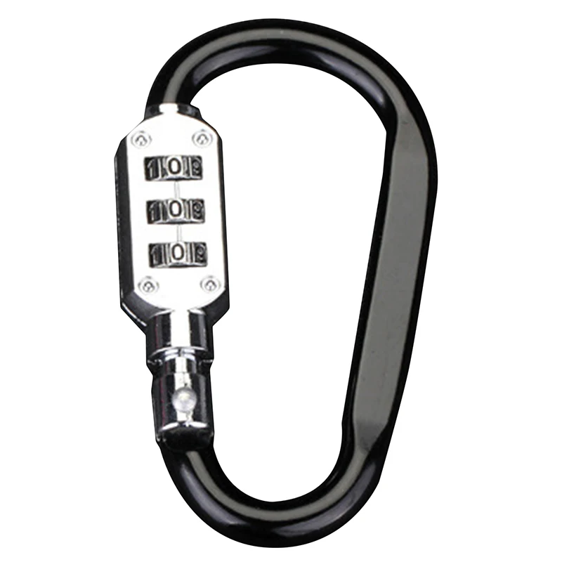D-typ Professionelle Klettern Karabiner D Form Bergsteigen Schnalle Haken Sicherheit Lock Outdoor Klettern Ausrüstung Zubehör Image