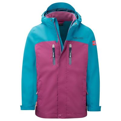 Trollkids - Girl's Bryggen 3in1 Jacket - Doppeljacke Gr 110 lila Image