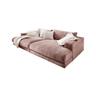 KAWOLA Big Sofa MADELINE Cord rosa