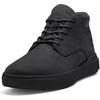 Schnürboots TIMBERLAND "SENECA BAYMID LACE UP SNEAKER", Gr. 45, schwarz, Leder, sportlich, Schuhe, Winterstiefel, Schnürstiefel, Winterschuhe