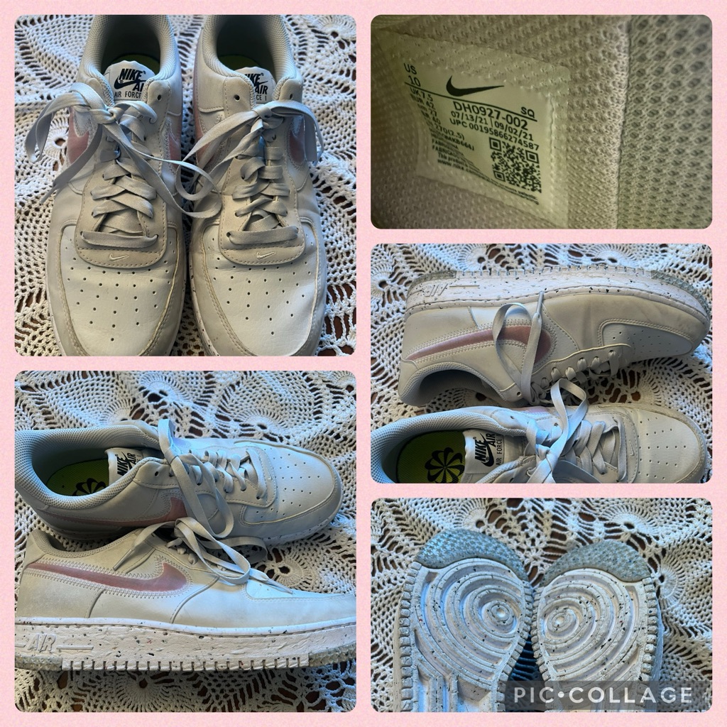 Nike Shoes | Light Pink And Off White Nike Shoes | Color: Pink/White | Size: 10