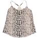 J. Crew Tops | J. Crew Gray, Black & White Snakeskin Tank Scalloped Trim Women's Size 8 | Color: Black/White | Size: 8