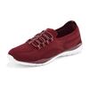Sneaker LASCANA "Slipper, Halbschuh, leichtes Meshmaterial", Damen, Gr. 37, rot (bordeaux), Obermaterial: 100% Textilmaterial. Futter: 100% Textilmaterial. Decksohle: 100% Textilmaterial. Laufsohle: 100% Synthetik, unifarben, sportlich, Schuhe, zum...