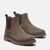 Chelseaboots TIMBERLAND "BRITTON ROADMID CHELSEA BOOT", Herren, Gr. 45, braun (medium braun nubuck), Leder, sportlich, Schuhe, Stiefelette, Winterschuhe, Ankle Boots