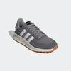 Sneaker ADIDAS SPORTSWEAR "RUN 84", Gr. 48, grau (ch solid grau, cloud weiß, matte silber), Textil, Leder, Synthetik, sportlich, Schuhe, inspiriert vom Design des adidas LA Trainer