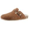 Clog BIO LIFE "Esc", Damen, Gr. 40, braun, Veloursleder, unifarben, klassisch, Schuhe, Hausschuh, Schlappen, Homeslipper mit Warmfutter