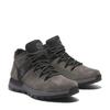 Schnürboots TIMBERLAND "SPRINT TREKKER MID LACE UP WATERPROOF SNEAKER", Gr. 44,5, grau (medium grau nubuck), Synthetik, Leder, sportlich, Schuhe, Winterstiefel, Schnürstiefel, Winterschuhe, wasserdicht