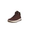 Schnürboots ECCO "ByWay 2.0", Herren, Gr. 42, braun, Nubukleder, sportlich, Schuhe, Stiefelette, High Top Sneaker mit Schaftrandpolsterung