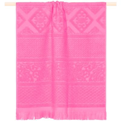 Strandtuch PAD "Harlem", pink, B:100cm L:180cm, Frottee, Frottee, Handtücher (Packung), Made in Europe