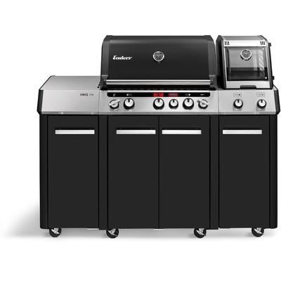 Gasgrill ENDERS "UNIQ PRO 3 IKO Cruster" Grills Gr. B/H/T: 147cm x 121cm x 69,5cm, schwarz