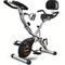 TEMU 1pc Folding Exercise Bike, 4-in-1 Pedal Cycling Bike, With 16-level Adjustable Resistance, 330lbs Capacity, Suitable For Fitness Leg Training, Body Shaping