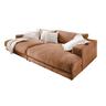 KAWOLA Big Sofa MADELINE Cord rost