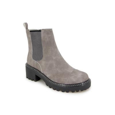 Women's Reed Water Resistant Bootie by JBU in Dark Grey (Size 8 M)