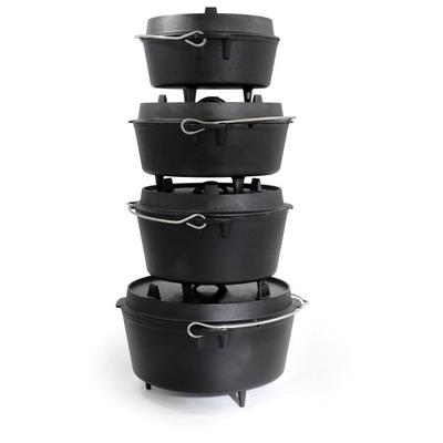 Origin Outdoors - Feuertopf Grapen - Topf Gr 9 l grau/schwarz Image