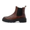 Ca'Shott - Women's Caslea Chelsea Boot with Zip - Freizeitstiefel 38 | EU 38 schwarz/braun