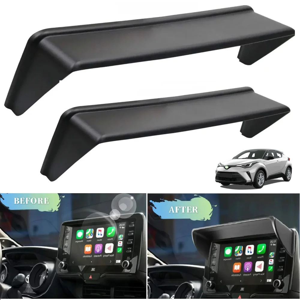 Auto GPS Sonnenschutz Abdeckung Anti Blendung Auto Sonnenblende Universal Navigations haube 7 