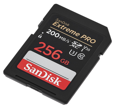 SanDisk Extreme Pro SDXC 256 G B-Stock