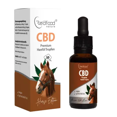 CBD Öl für Pferde mit Leinsamenöl 10% - 30ml