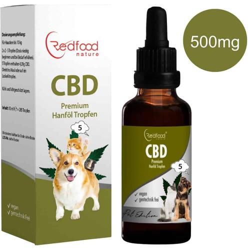 5 % CBD ÖL für Tiere 10ml