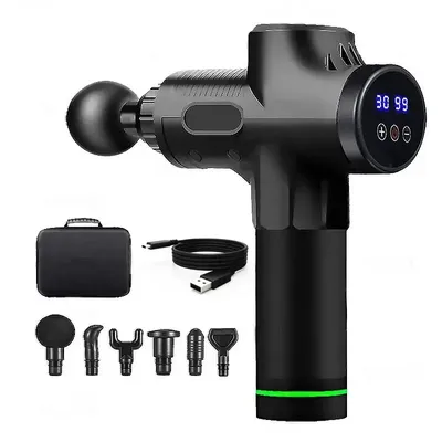 Professional Massage Gun Massage Gun LCD Digital Display with 99 Levels for Adjusting the Body Arms