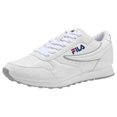 Sneaker FILA "Orbit Low M", Gr. 42, weiß, Synthetik, sportlich, Schuhe