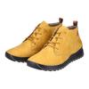 Schnürboots RIEKER, Damen, Gr. 41, gelb, Lederimitat, sportlich, Schuhe, in aktueller Trendfarbe