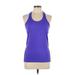 L-RL Lauren Active Ralph Lauren Active Tank Top: Purple Activewear - Women's Size Large