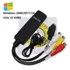 Convertitore audio video per scheda di acquisizione video USB 2.0 per TV DVD VHS Scheda adattatore di acquisizione audio per TV Video DVR