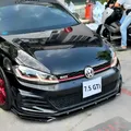 Per Golf 7.5 GTI GTD 2017-2020 Golf MK7 Facelift MAXTON Stile Auto Paraurti Anteriore Labbro Spoiler Cap Labbro Anteriore Della Copertura Della Protezione Tuning