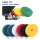 5 m/rotolo fascette per cavi da 15mm pacchetto ad anello riutilizzabile chiusura autoadesiva accessori fai da te gestione del supporto del cavo della Clip dell'organizzatore della cinghia
