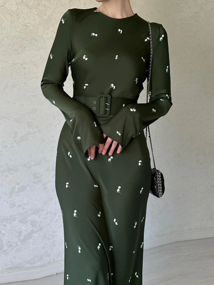 Eid muslimisches Kleid für Frauen Abaya Marokko Ramadan Schnürung Abayas Kaftan Islam Blumen druck solide Dubai Arab bescheidene lange Robe Image