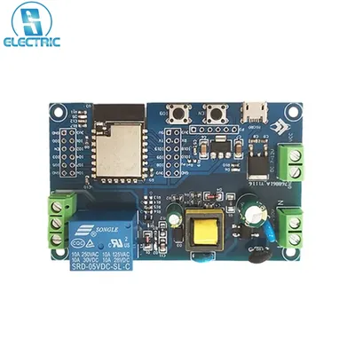 ESP32-C3 relais platine wifi bluetooth-kompatibler schalter esp32 relais modul entwicklung fernbedienung smart home ac/dc 220v Image