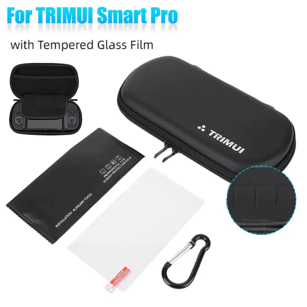 Eva harte Trage tasche stoß feste Hartsc halen hülle kratz feste tragbare Trage tasche staub dicht für Trimui Smart Pro Handheld-Spiel Image