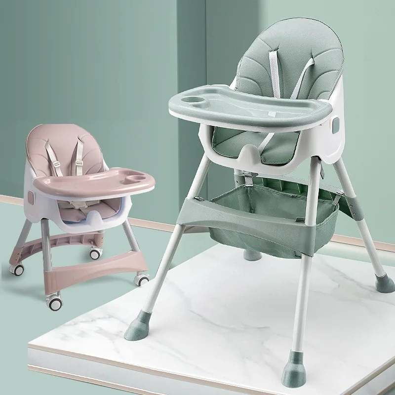 LazyChild Verstellbarer, weicher Baby-Esszimmerstuhl, verstellbarer Esszimmerstuhl für Kinder, geteilter, abnehmbarer Kinder-Esszimmerstuhl Image