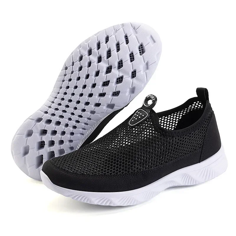 Große Damenschuhe aus Mesh, leicht, atmungsaktiv, Freizeitschuhe für Damen, Outdoor-Mode, bequeme Damen-Turnschuhe 2024