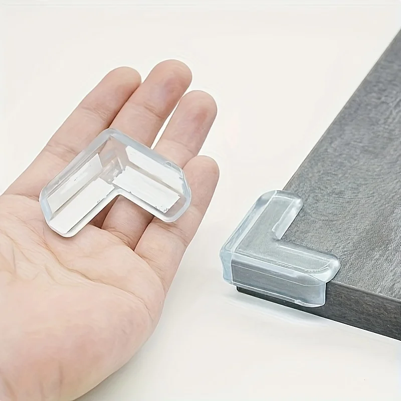 10PCS Kinder Anti-Crash Eckenschutz Transparent Anti-Crash Tisch & Stuhl Ecke Baby Anti-Crash rand Schutz Streifen Image