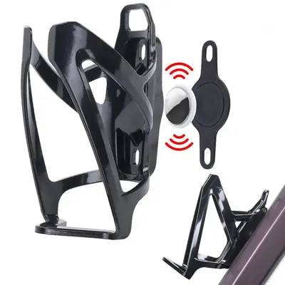 Für Apple Airtag Bike Locator Wasserkocher Ständer Halterung Straße Fahrrad Fahrrad Flasche Käfig Anti-verloren GPS Standort Fall Für Airtag Air Tag