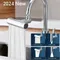 4 Mode Real Waterfall Kitchen Faucet Extension Adapter for Bathroom Basin Aucets Bubbler Nozzle