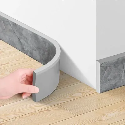 2M wasserdichtes Gehäuse, selbstklebende Sockellinie, 3D-Wandaufkleber, verdickte Antikollisionsdekoration, Ecklinie für Kinder Image