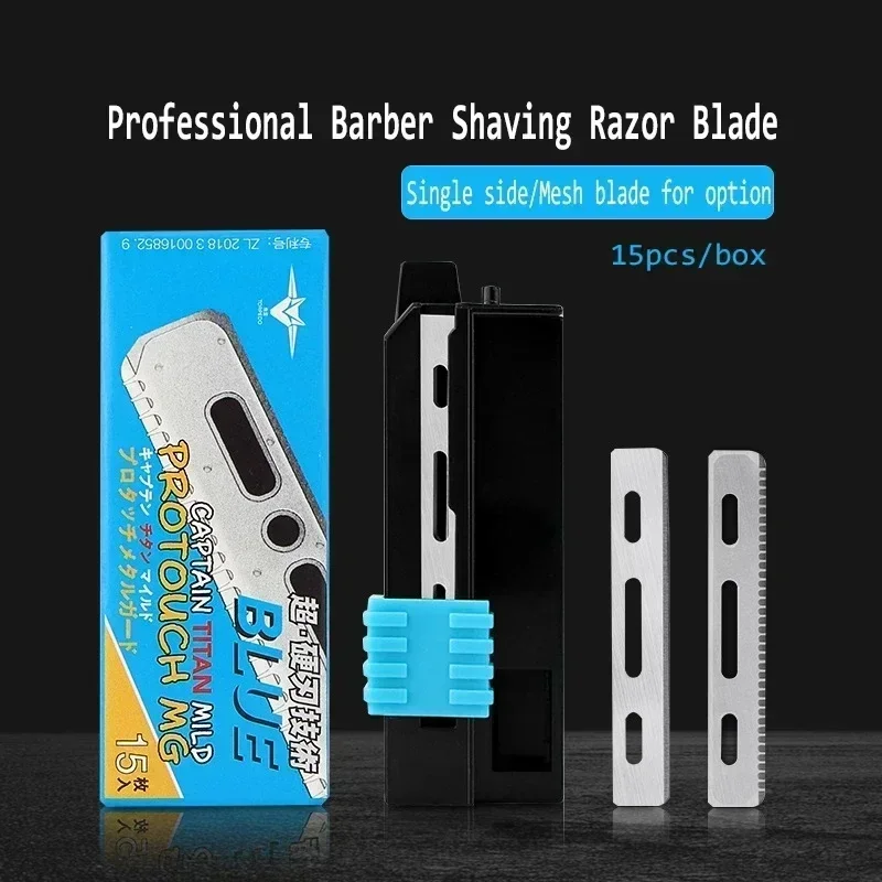 15 Teile/schachtel einseitige Rasierklingen männer Sicherheit Rasierer Edelstahl Ersatz Rasierklinge Barbershop Rasieren Liefert Image