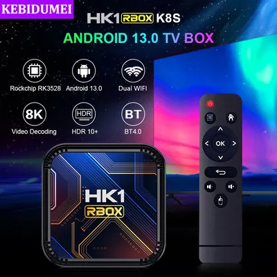 Android 13 Set Top Box RK3528 IPTV Smart TV Box Quad Core Cortex A53 8K Video 4K HDR10+ 2,4 5G Dual