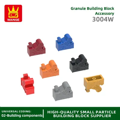 Wange 137 teile/los 3004w 2 Löcher Drachen dach Bausteine Moc Palace Zubehör kompatibel mit Ziegel Kinderspiel zeug Geschenk box Image