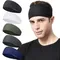 Sports Solid Color Headbands Elastic Non Slip Quick Dry Workout Fitness Yoga Unisex Hairband