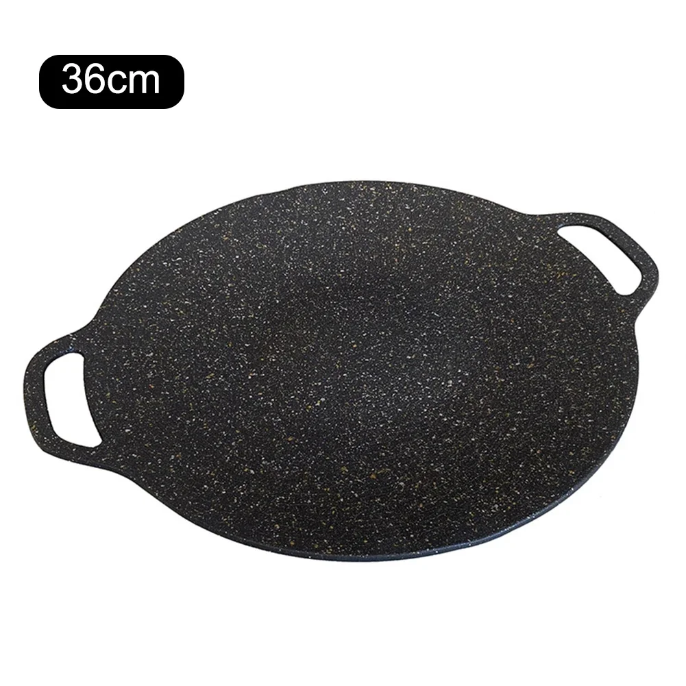 Backformen Pfannen Antihaft-Ölbrat Backform Induktion sherd rund für Outdoor-Camping Küche Back geschirr Haushalts werkzeuge Image