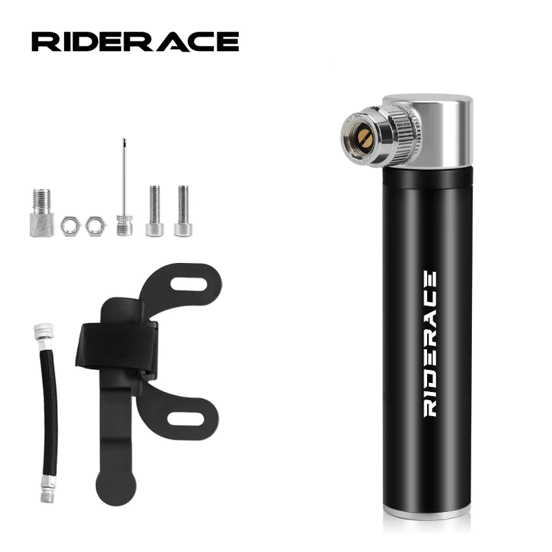 Mini Fahrrad Pumpe Aluminium Legierung Tragbare Licht Radfahren Hand Luftpumpe Hochdruck Für Fahrrad Reifen Inflator Schrader Presta Ventil Image