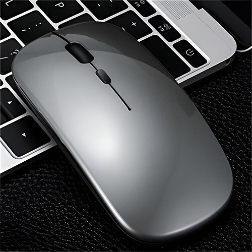 kabellose optische Maus Mäuse 2,4 GHz USB-Empfänger tragbare Mini-Mäuse wiederaufladbare einstellbare DPI-Stufen Bluetooth-Maus Mäuse Image