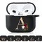 For Airpods Pro 2 USB C Case Silicone Letters Earphone Case For Apple AirPods 4 2nd Generation Pro2