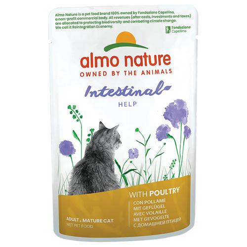 20 + 4 gratis! 24 x 70 g Almo Nature Holistic Intestinal Help - Geflügel