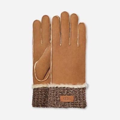 Sheepskin Knit Cuff Glove Sheepskin/Knit Gloves