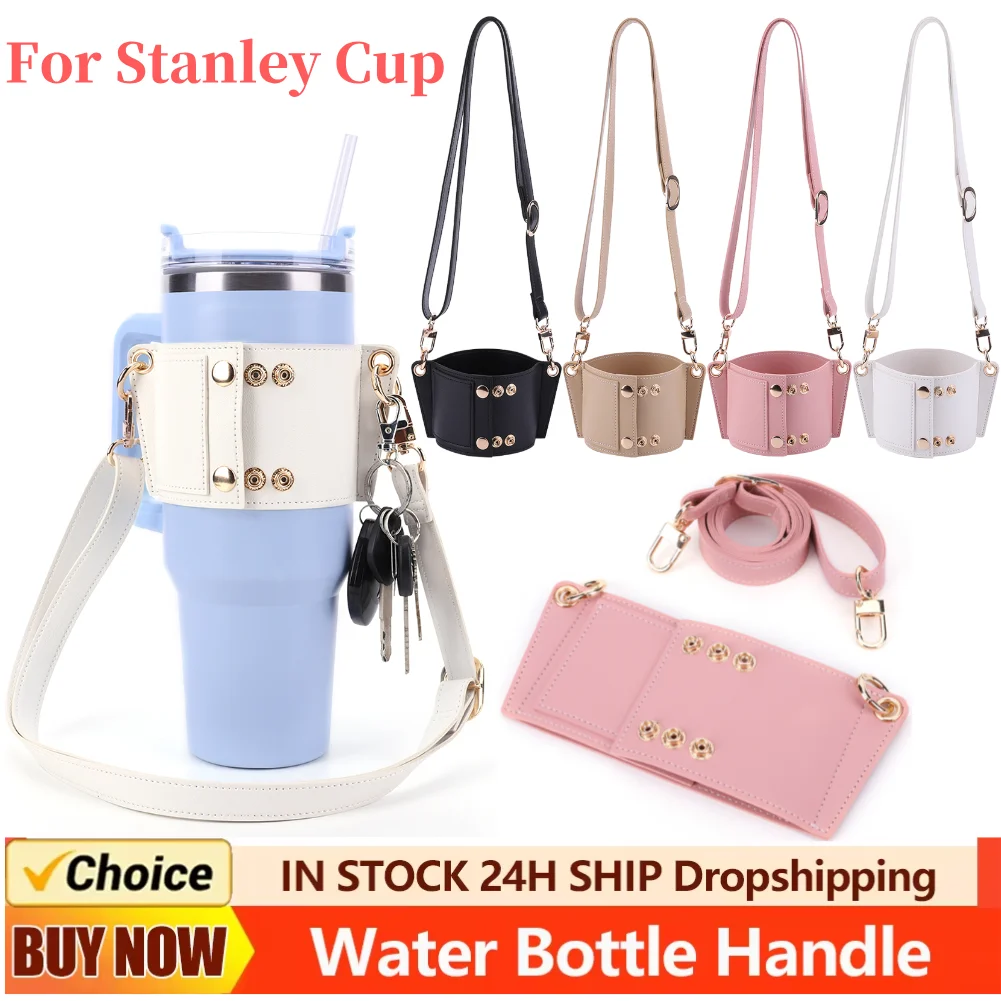 Wasser flaschen halter Wasser flaschen tasche Träger Reise wesentliche Flasche Schlingen halter Tasse Zubehör für Stanley 30oz & 40oz Becher Image